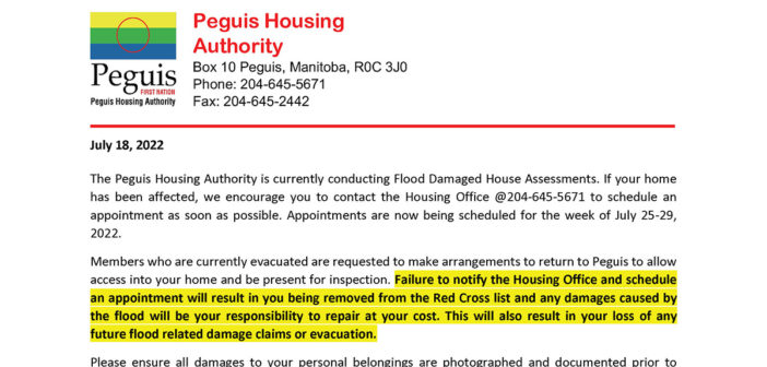 Flood Damaged House Assessments