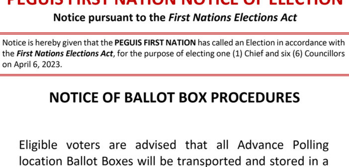 Notice of Ballot Box Procedures